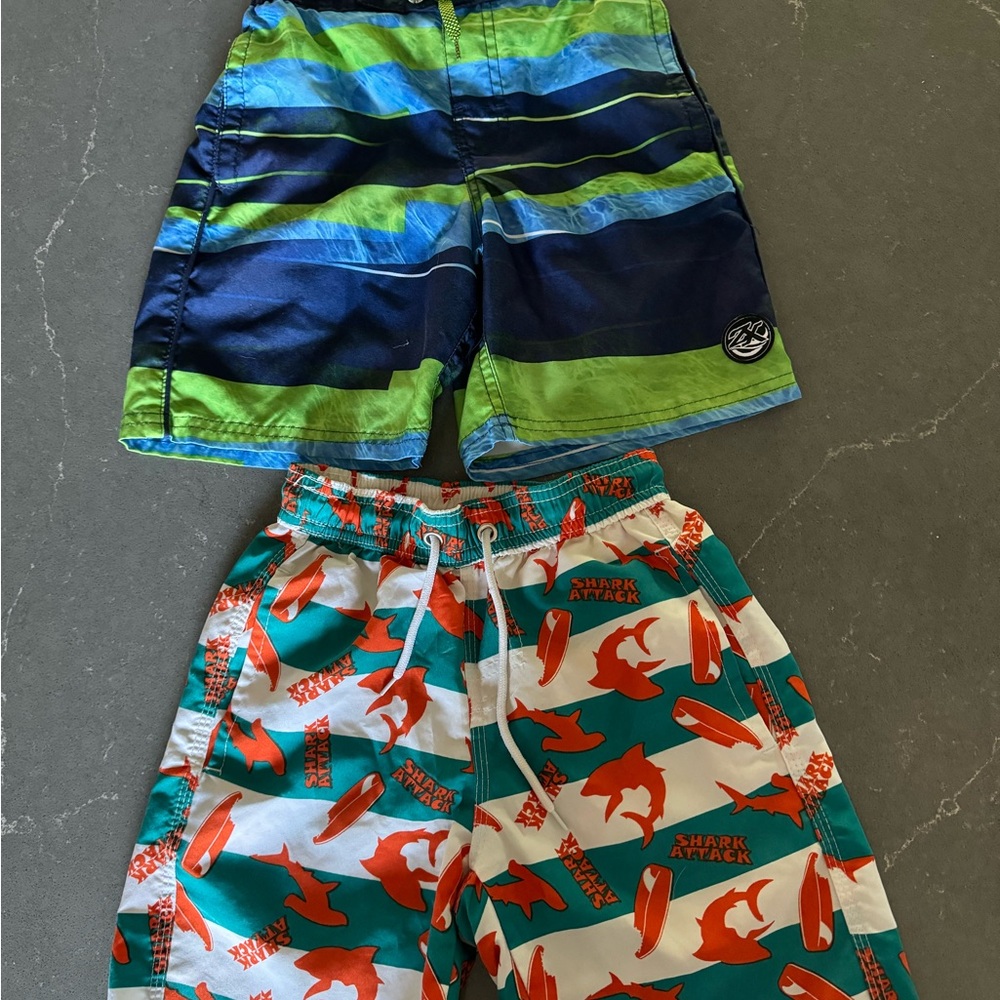Zero Exposur Boys Swim Trunks